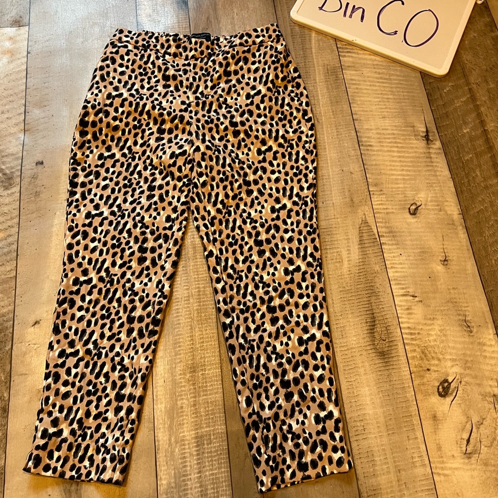Leopard Print Pants - image 1